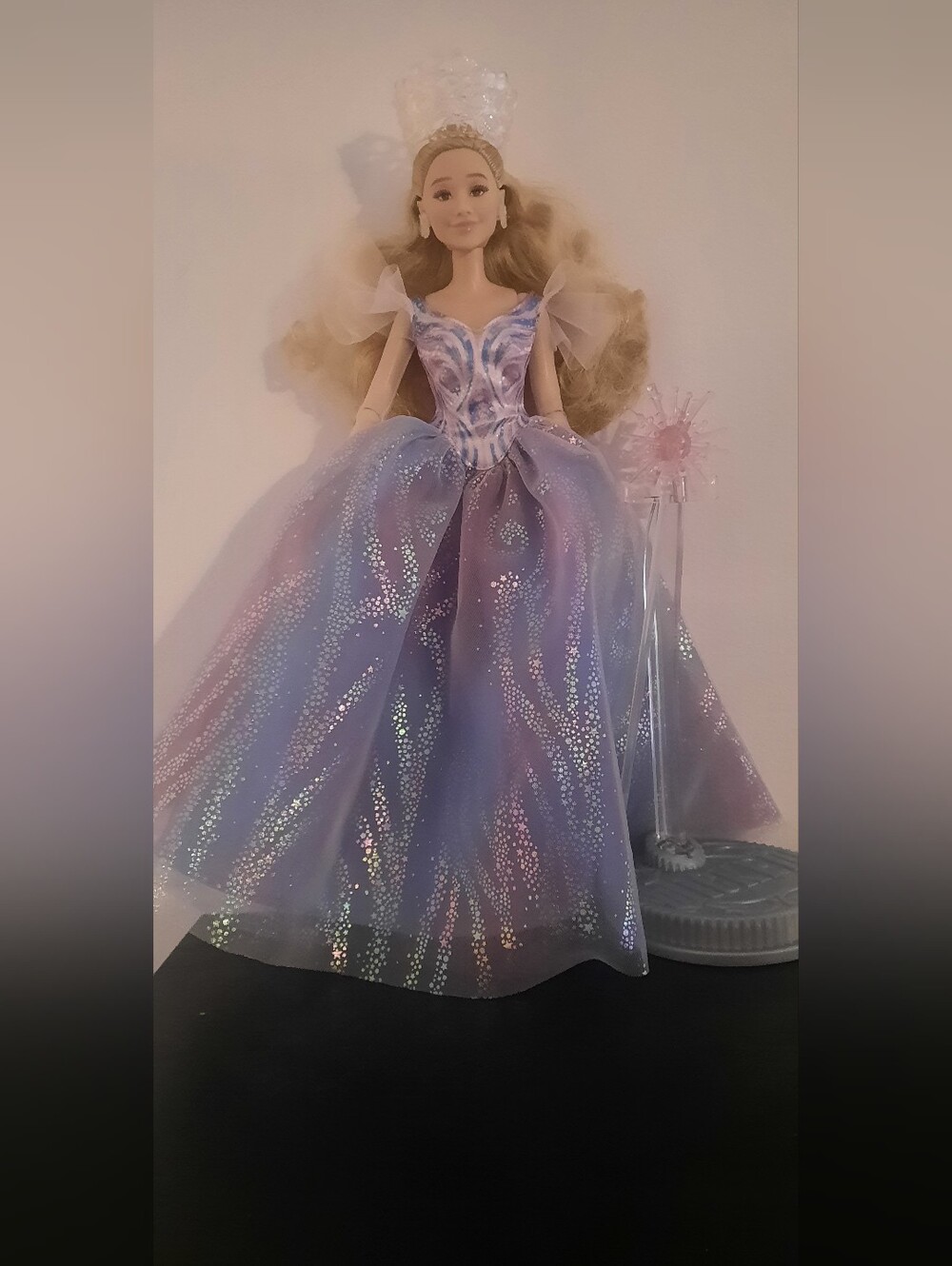 Sparkle Princess Doll in Lavender and Pink Gown